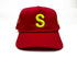 Mighty S Red & Yellow Trucker Hat